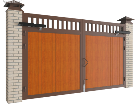 Распашные уличные ворота DoorHan серии swg‑a 3500х2200